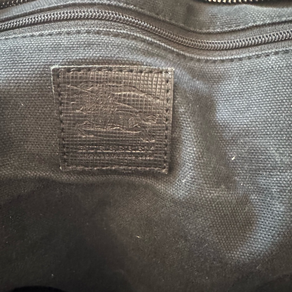 Burberry Tan and Black Travel Bag - Picture 6 of 13